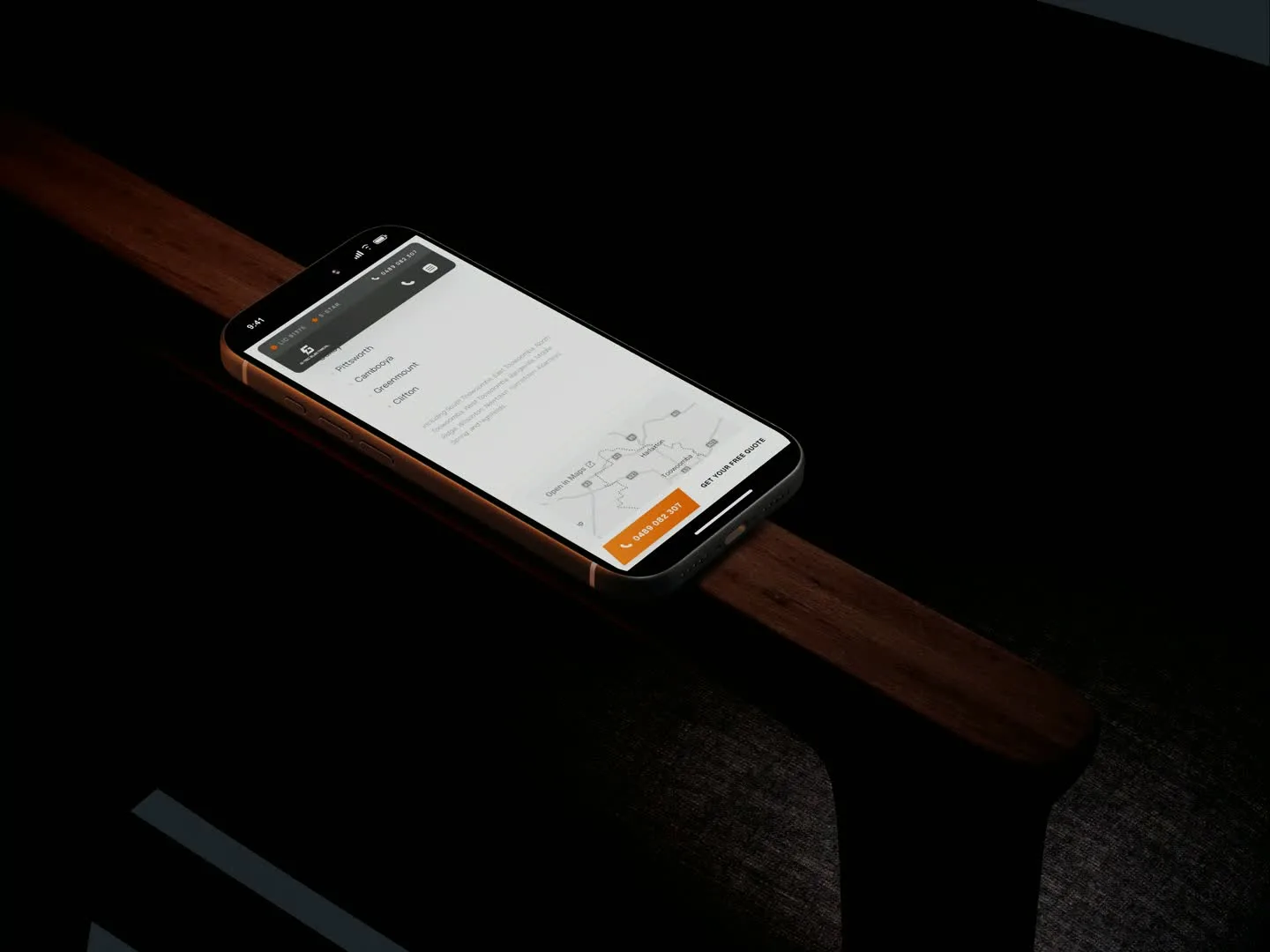 G-TEC Electrical, mobile preview