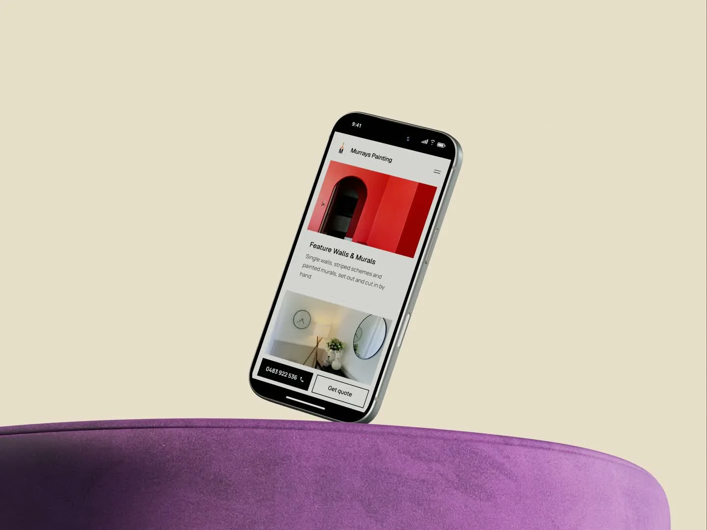 Murrays Painting, mobile preview